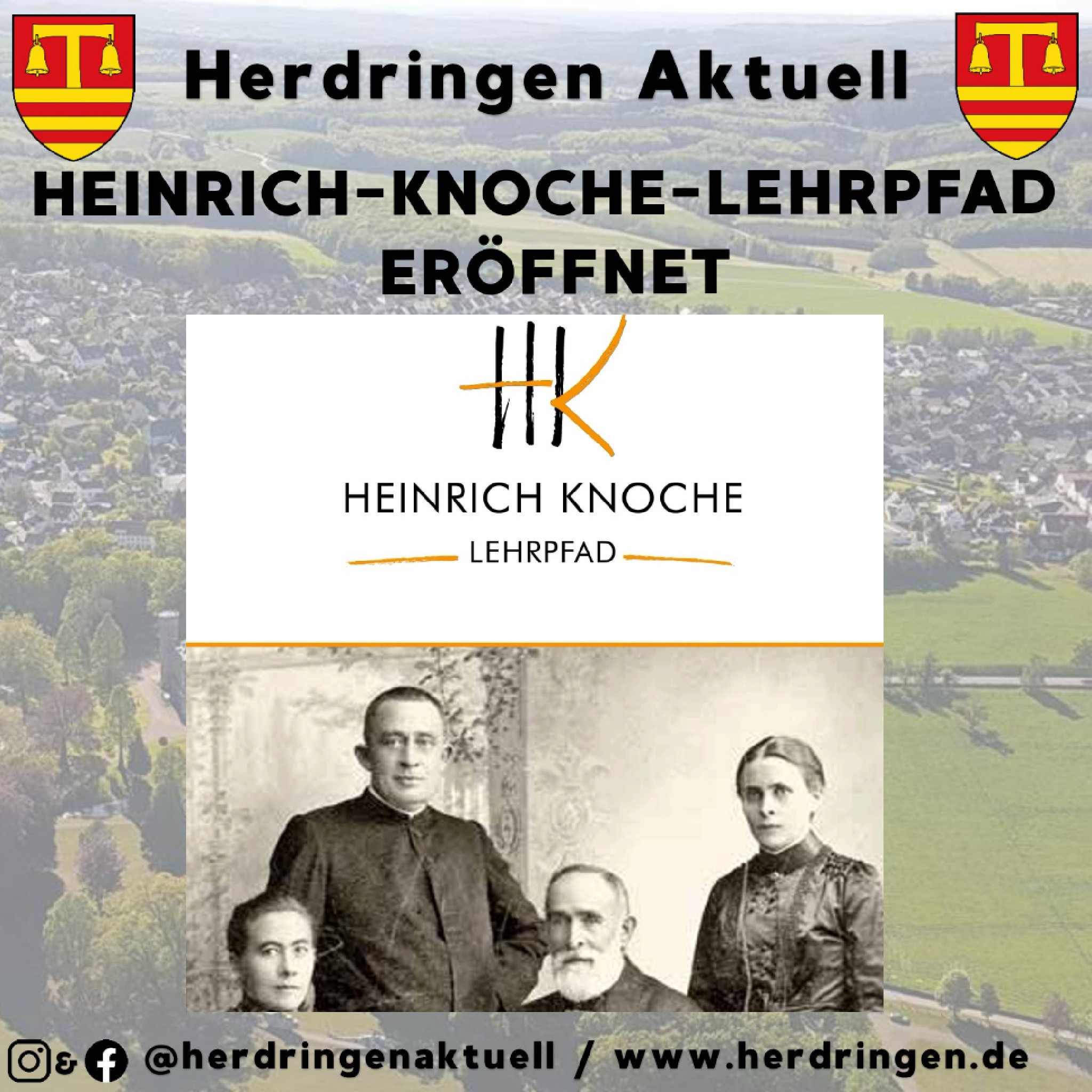 Heinrich-Knoche-Lehrpfad eröffnet